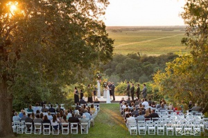 Wedding in the Garden at The Mansion at ColoVista