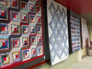 Airing of the Quilts on Main street