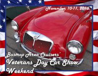 Veterans Day Car Show Banner