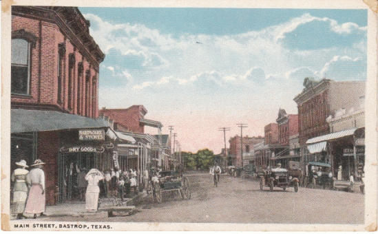 Historic downtown Bastrop Texas