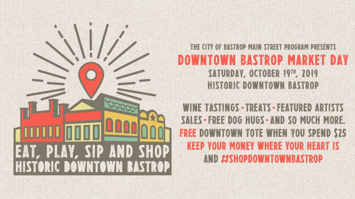 2019 Downtown Bastrop Market Day Explore Bastrop County