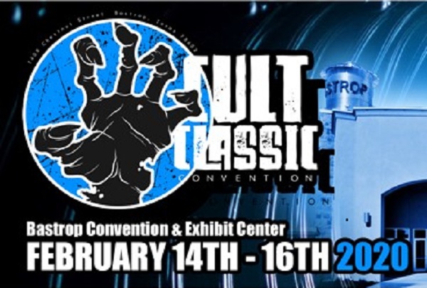 Logo of the Cult Classic Convention in 2020 in Bastrop Texas