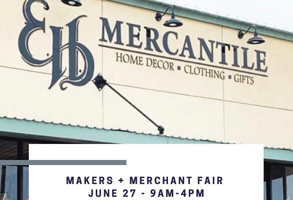 EH Mercantile's Makers & Merchants Fair logo