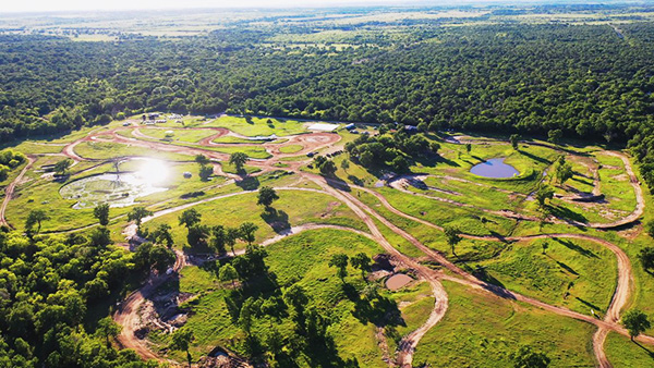 Rally Ranch Aerial